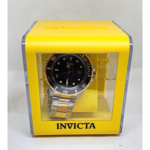 Invicta Pro Diver Men’s 40mm Stainless Steel Quartz Watch | Blue Dial, 200m - Picture 2 of 16